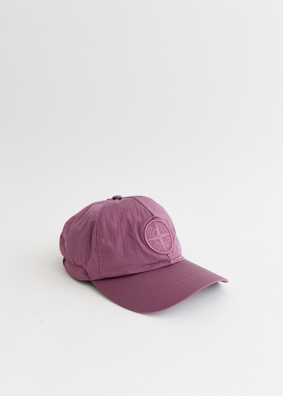 Iridescent Nylon Metal Six Panel Cap