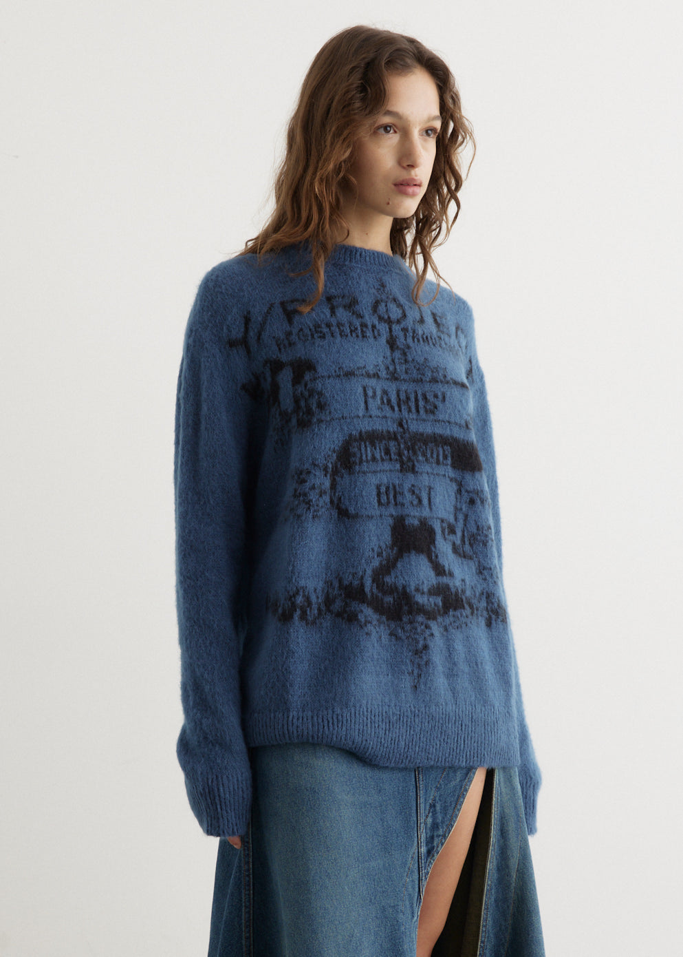 Paris' Best Jacquard Pullover