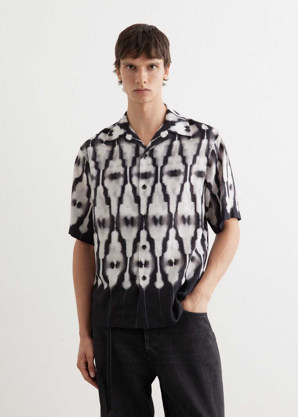 Ritual Silk Camp Collar Shirt