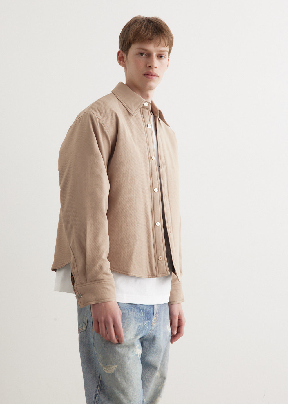 Oversized Padded Shirt Jacket