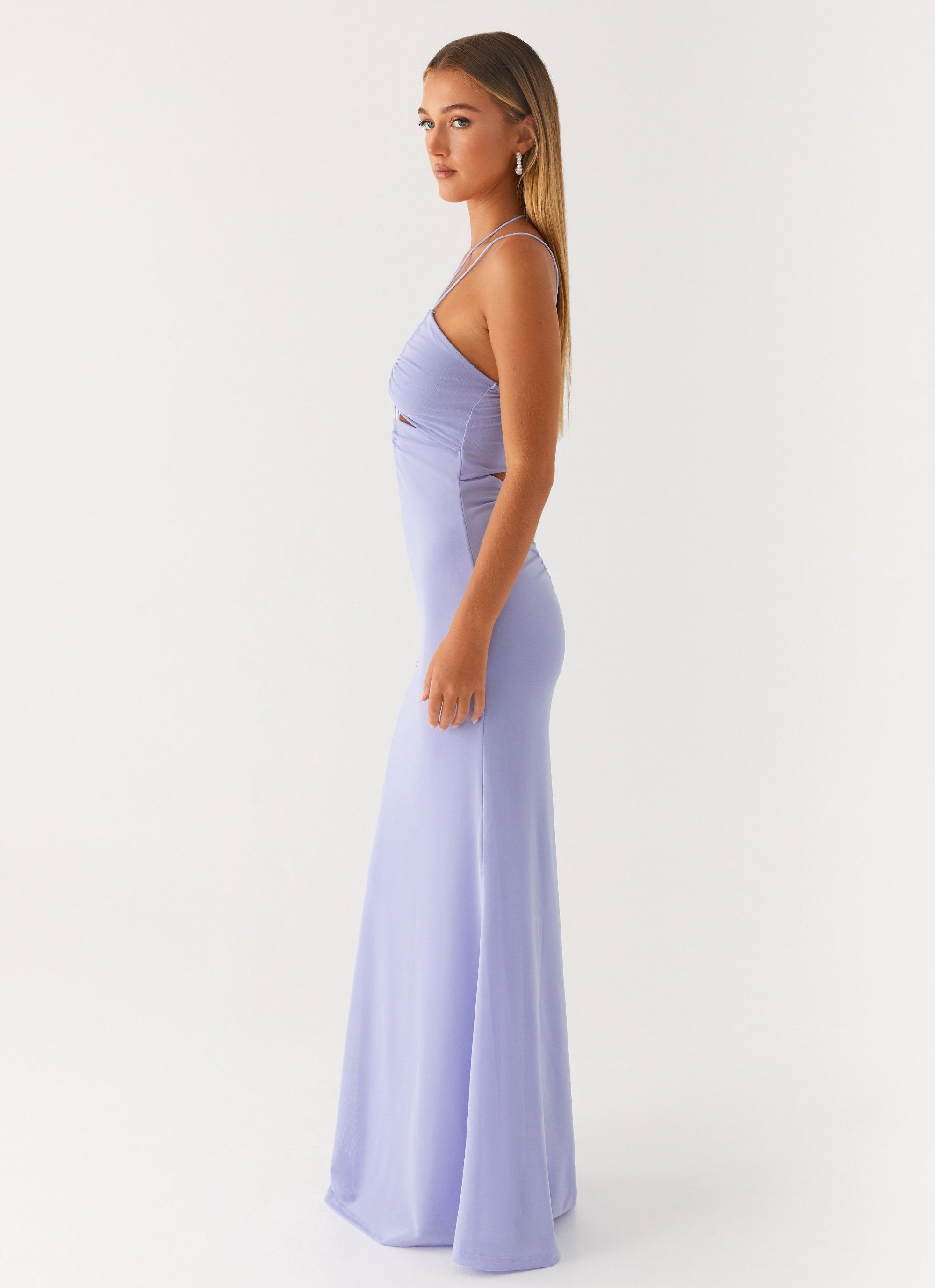 Roberta Maxi Dress - Heather Blue