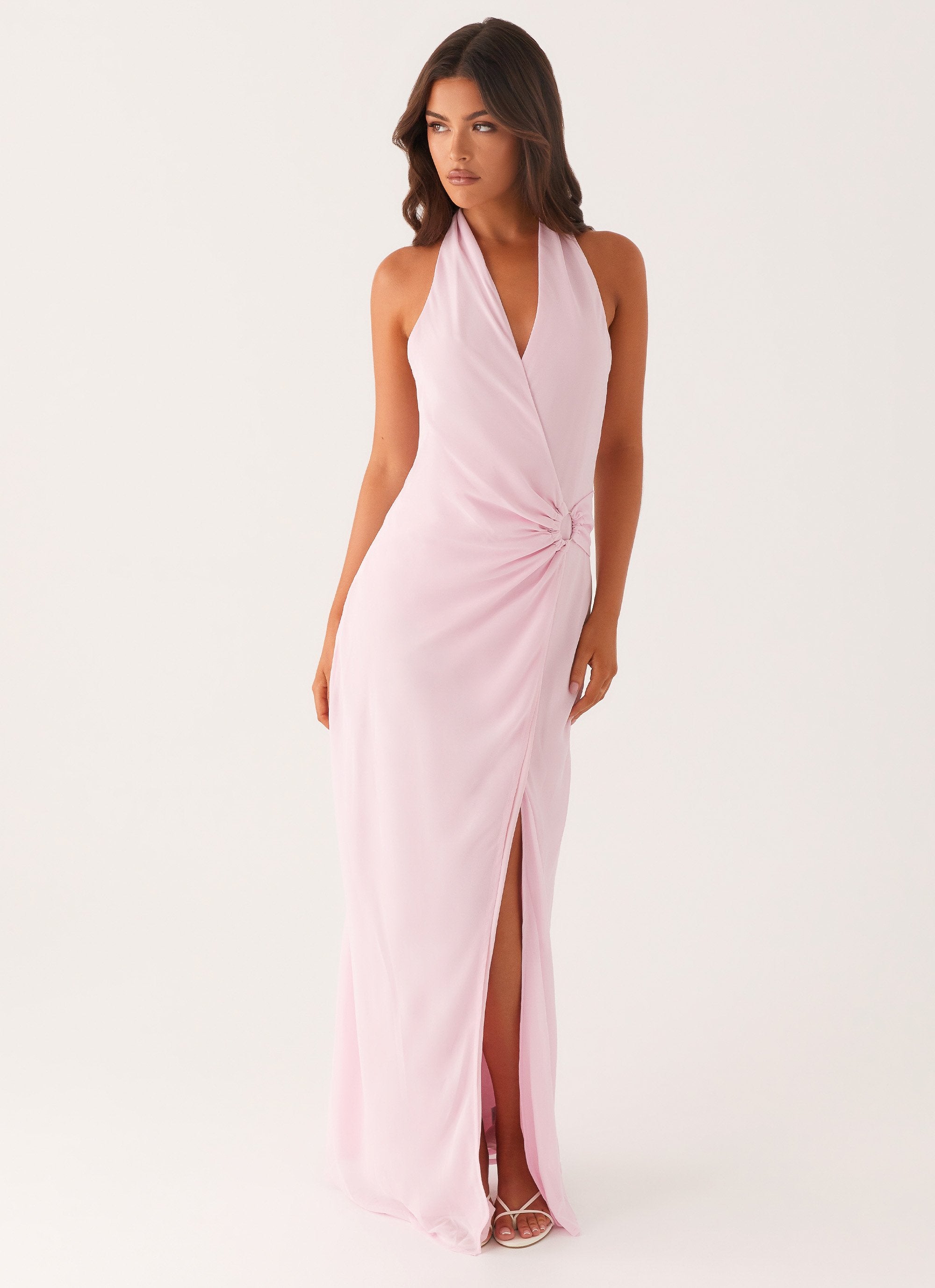 Somebody To You Maxi Dress - Pastel Pink