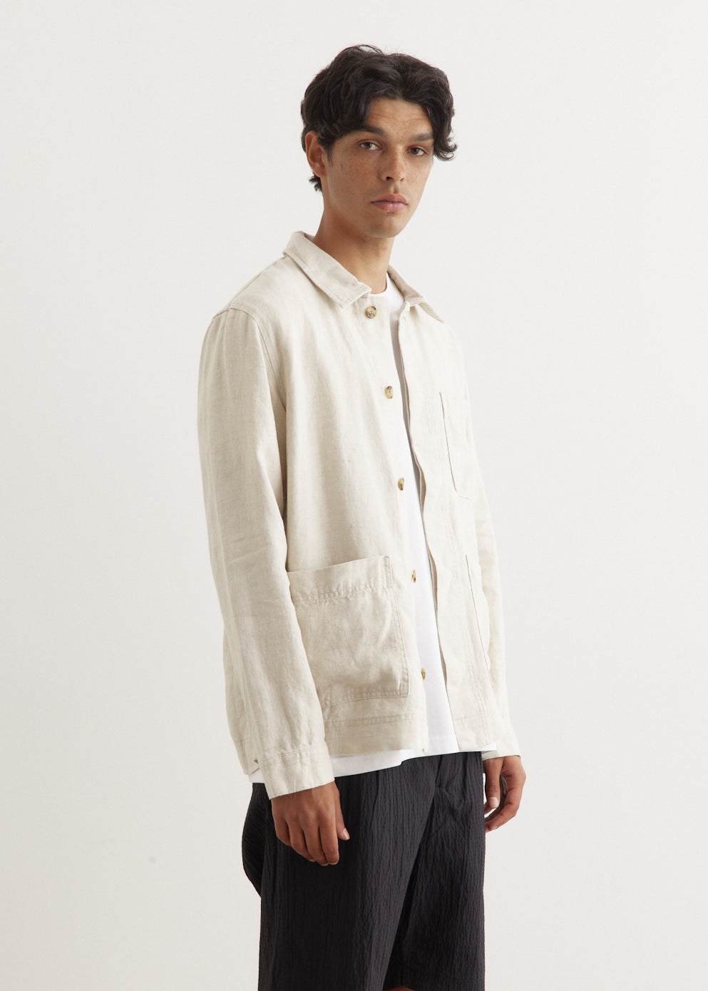 Olav Linen Overshirt