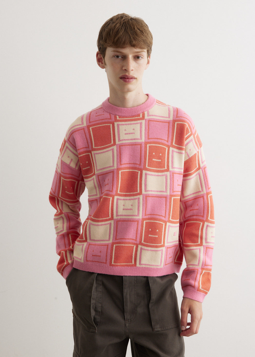 Klock 3 Tones Block Sweater