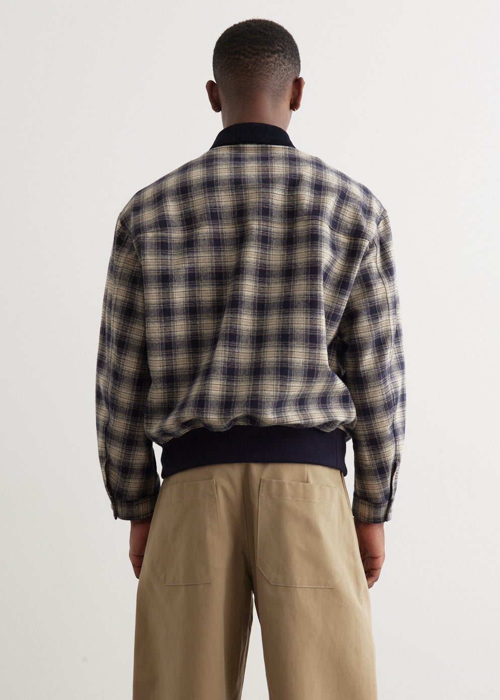 Cotton Flannel Check Jacket