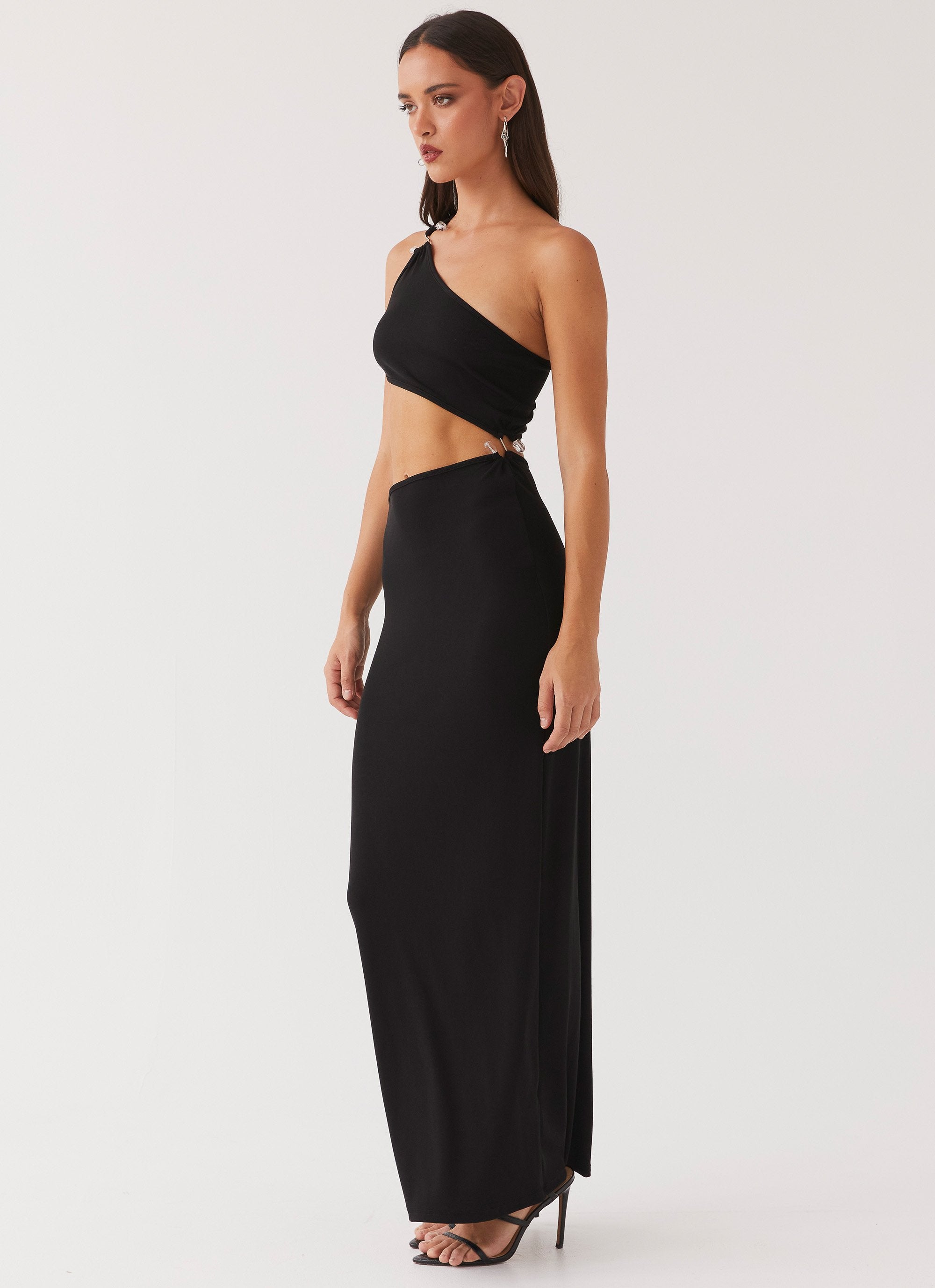 On The Moon Maxi Dress - Black