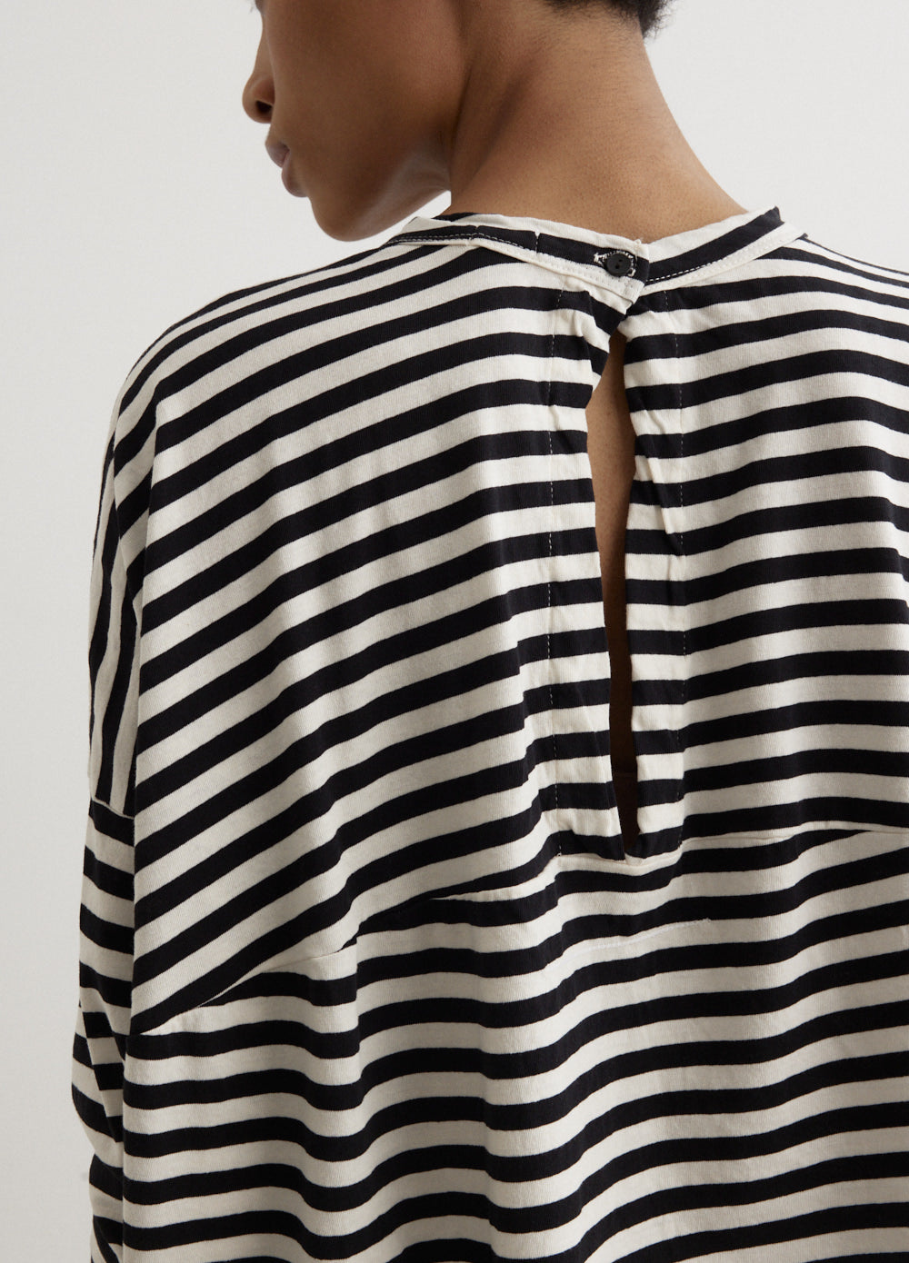 Stripe Circle Long Sleeve T-Shirt