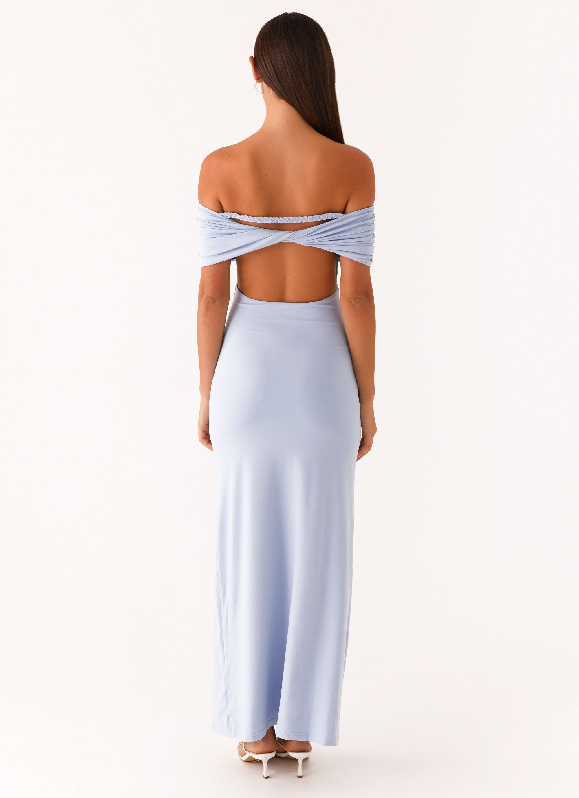 Normani Maxi Dress - Pale Blue