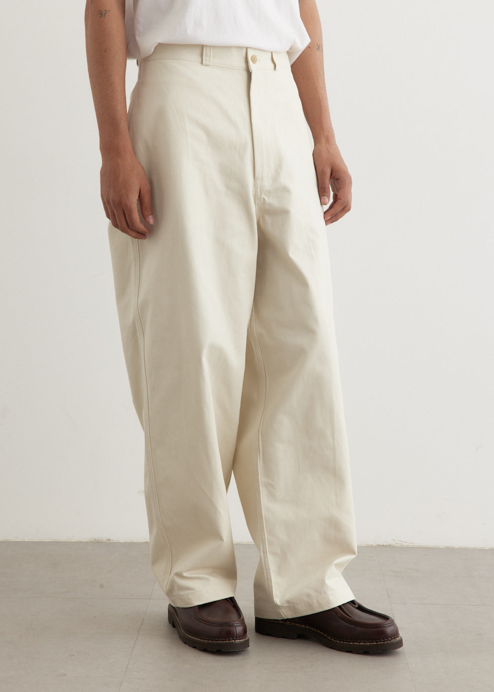 Peach Skin Wide Pants
