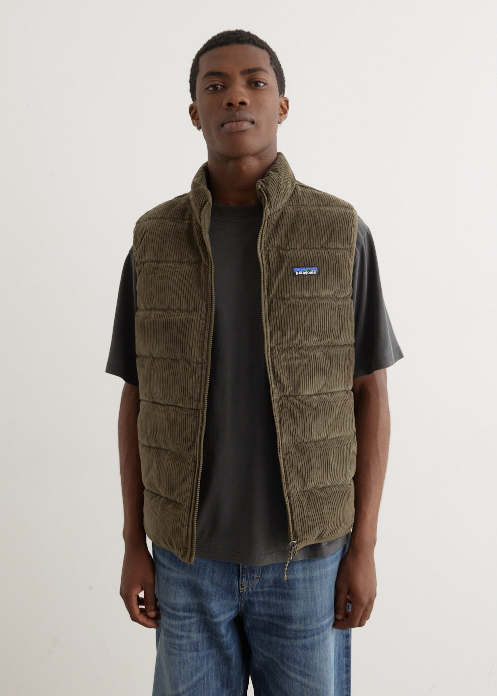 Reversible Cotton Down Vest