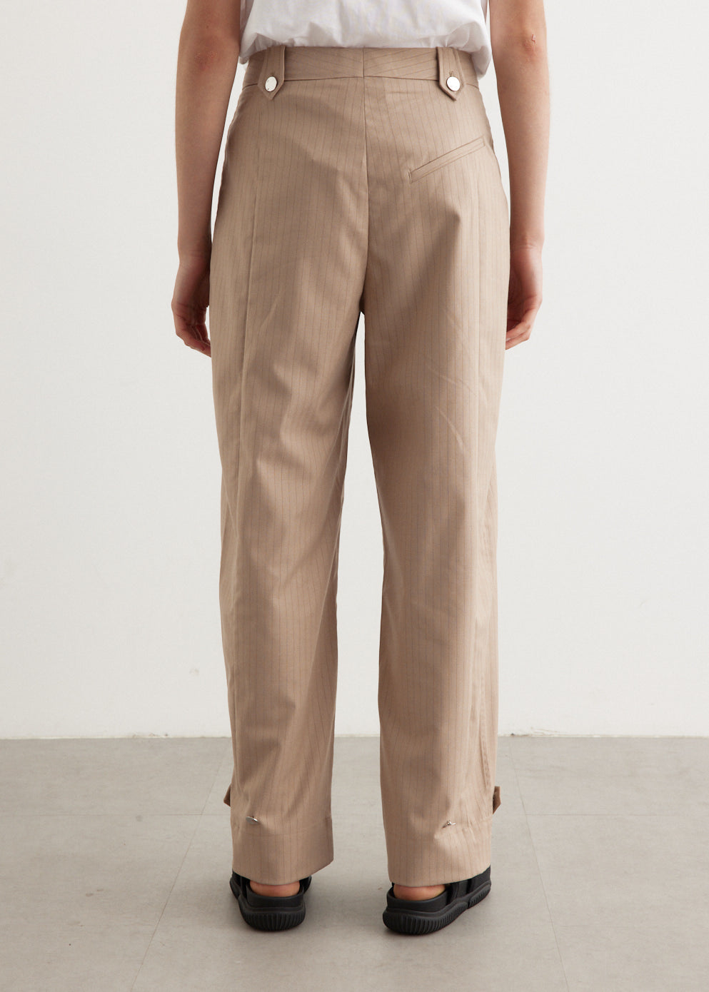 Melange Stripe Suiting Pants