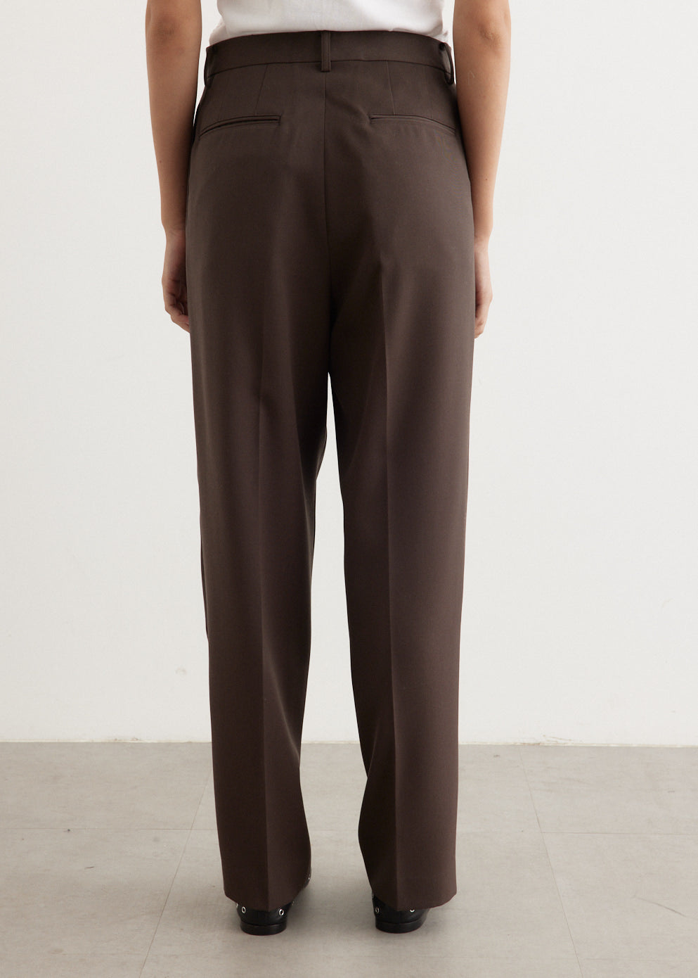 Light Wool Max Gabardine Slacks