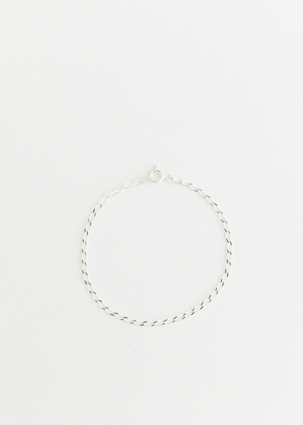 Silver Classic Chain Bracelet