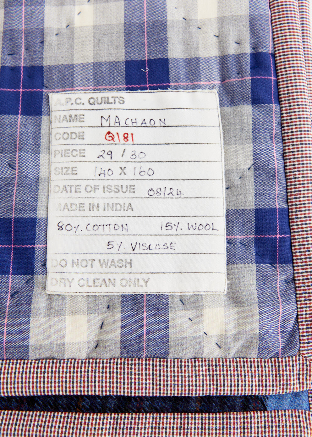 Machaon Quilt