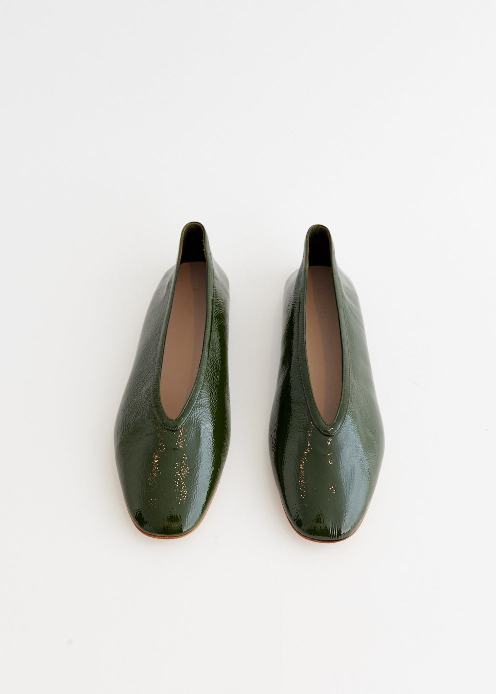 Luna Patent Leather Slippers