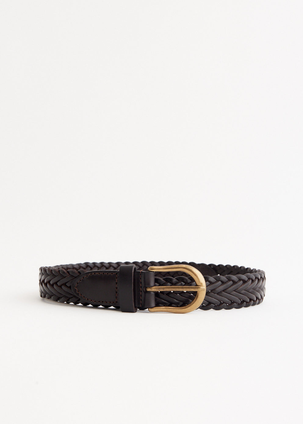 Leather Mesh Belt