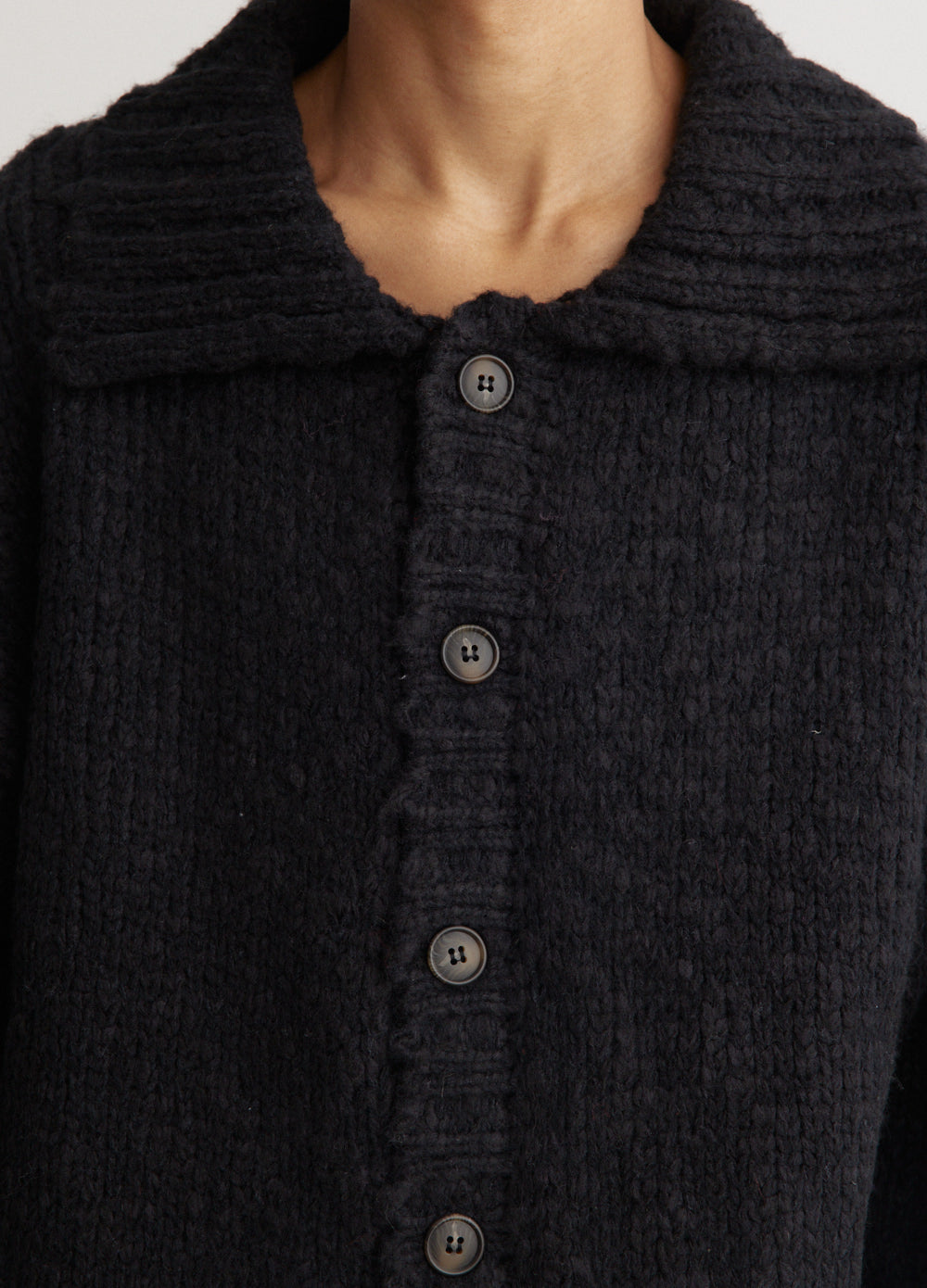 Oversized Wool Cardigan