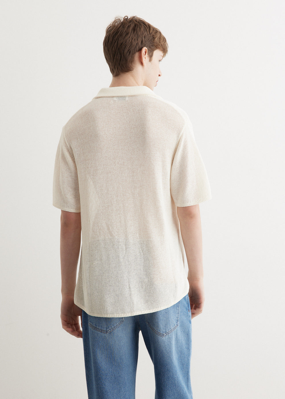 Kenneth Mesh Knit Short Sleeve Shirt