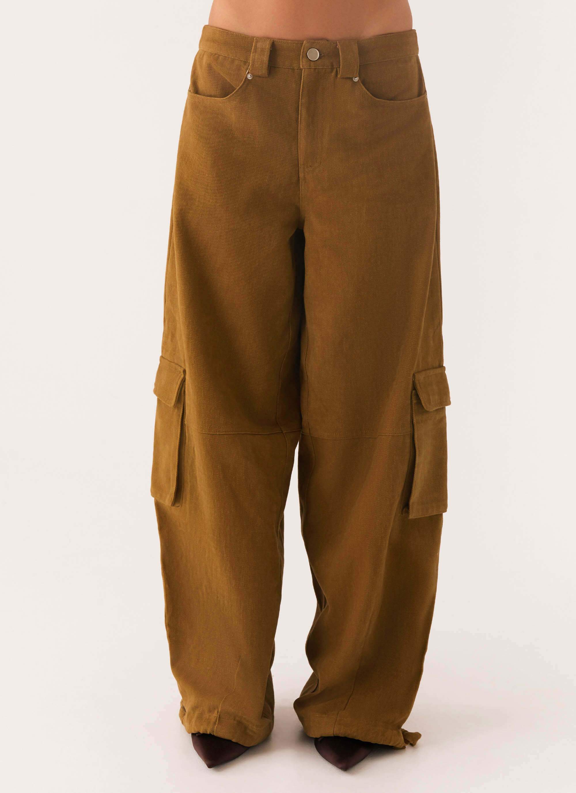 Back In Time Cargo Pant - Brown