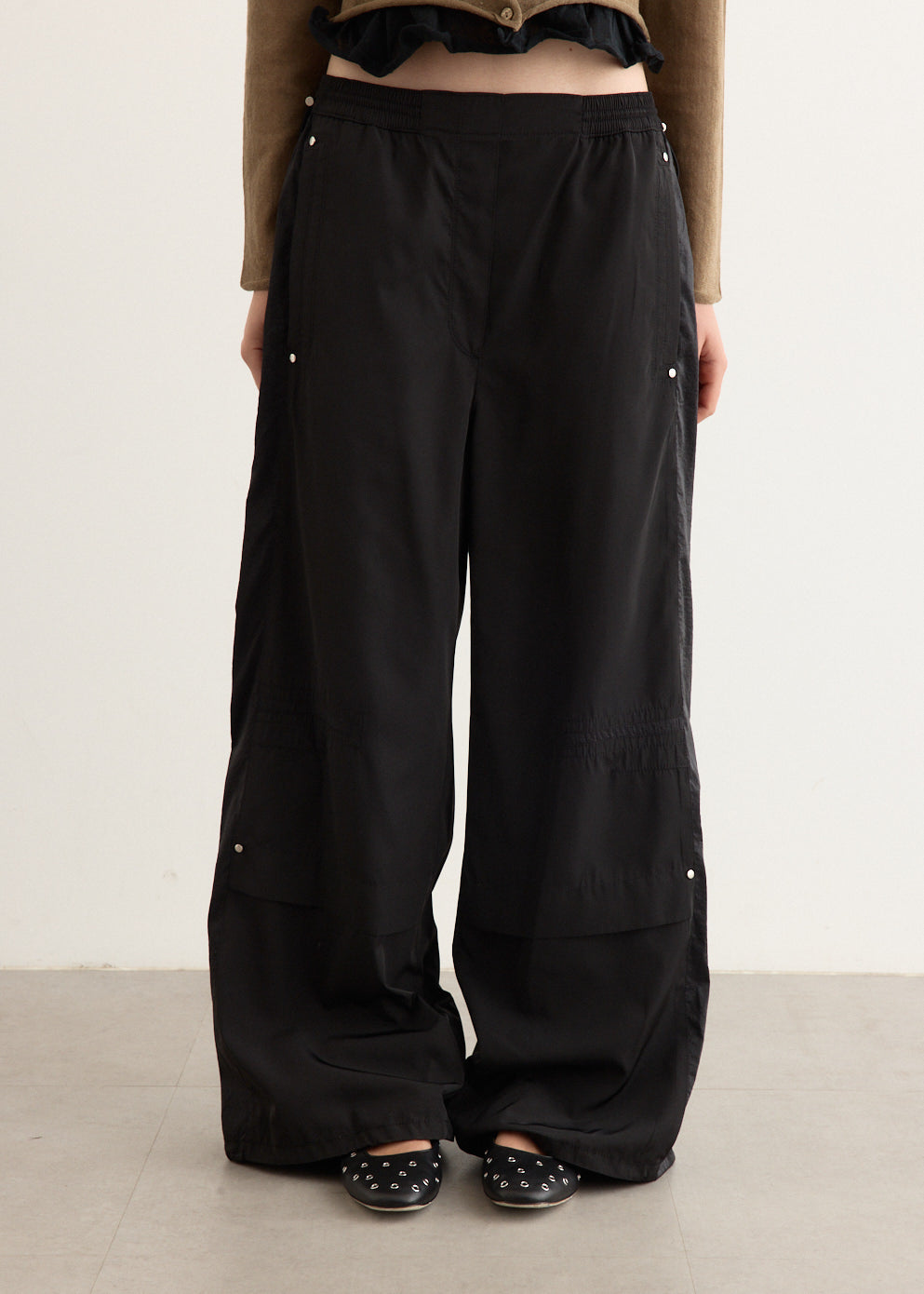 Contrast Banding Pants