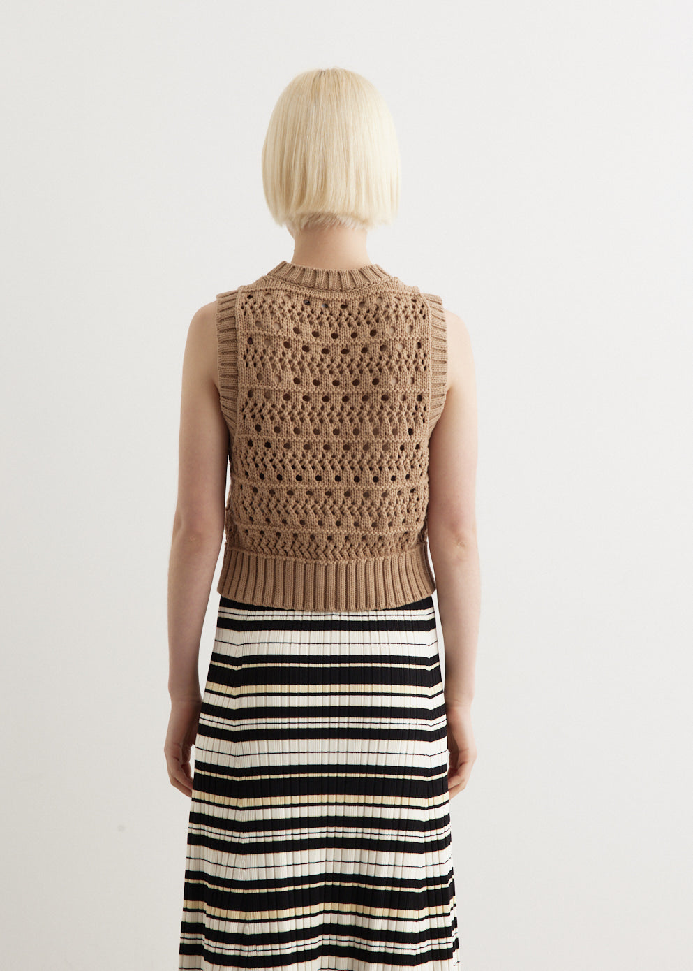 Cotton Rope Short Vest