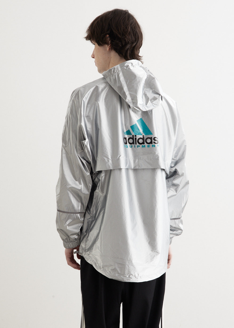 Equipment Metallic Windbreaker