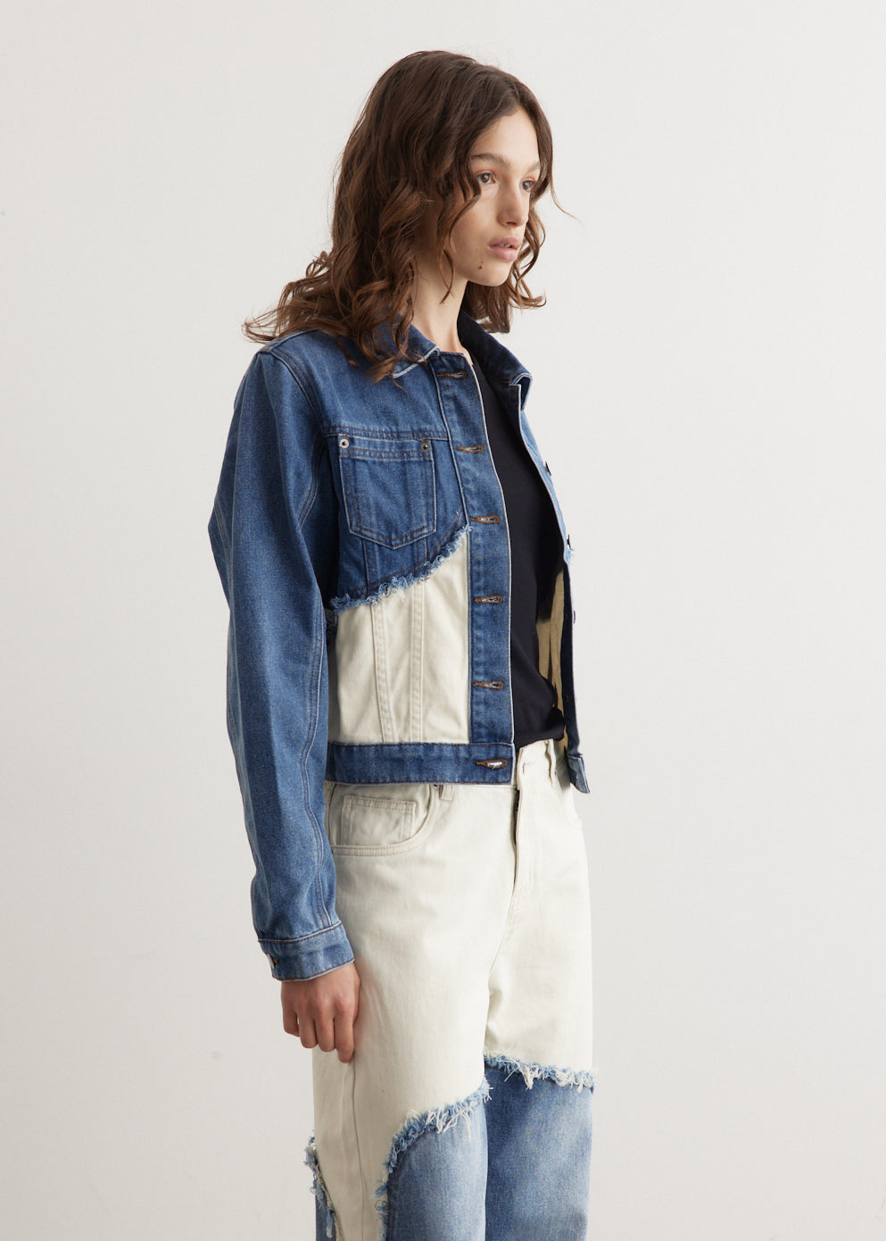 Fray Denim Jacket