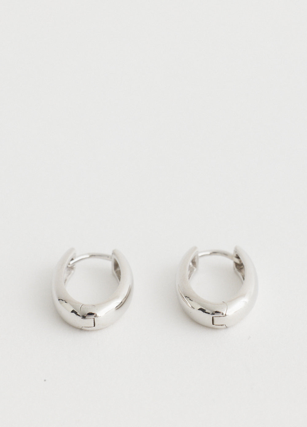 Oval Hoop Earrings