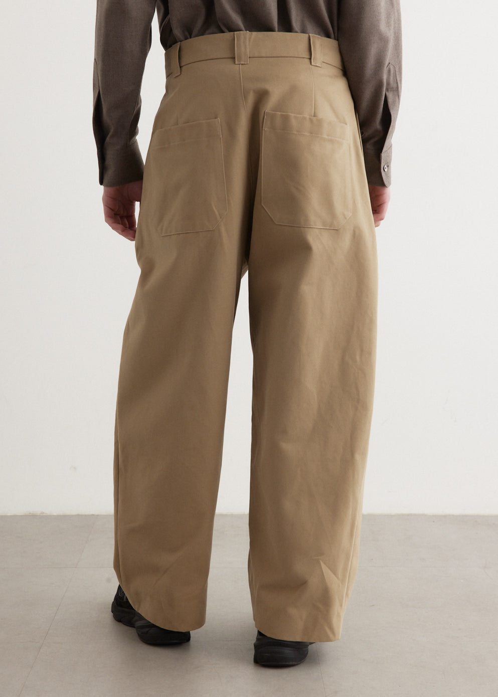 Deep Pleat Volume Pants