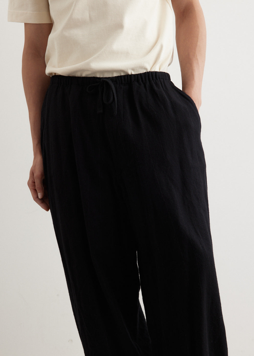 Stripe Tapered Pants