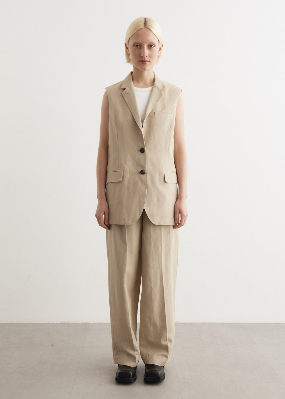 Odessa Linen Vest