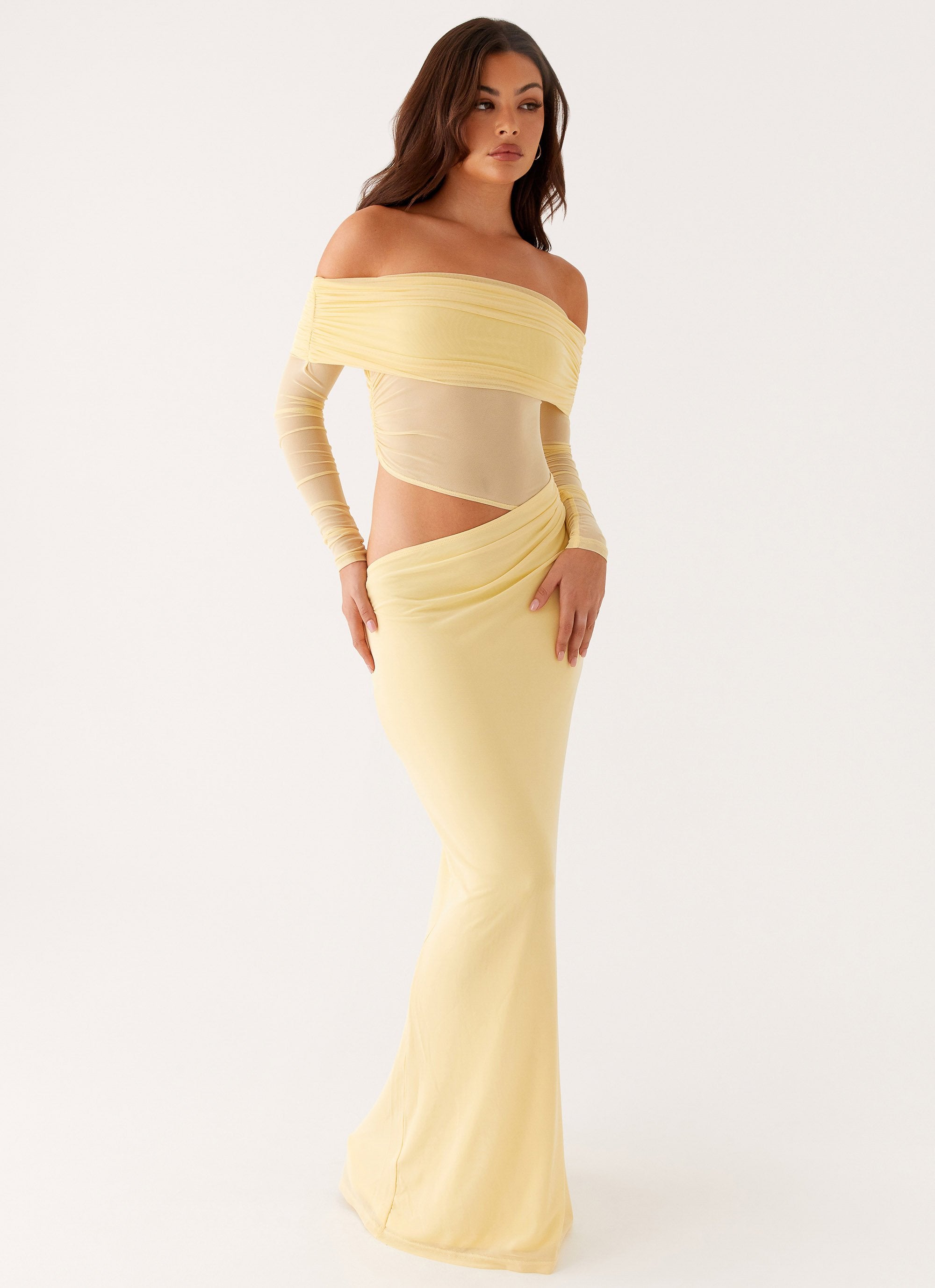 Emery Maxi Dress - Yellow