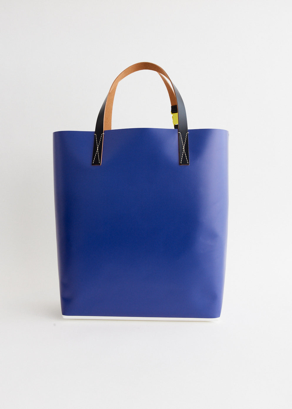 Diagonal Stripe Shopping Tote