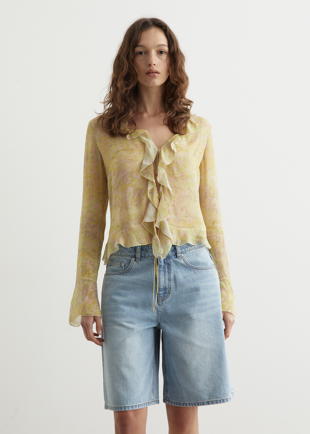 Canopy Ruffled Top