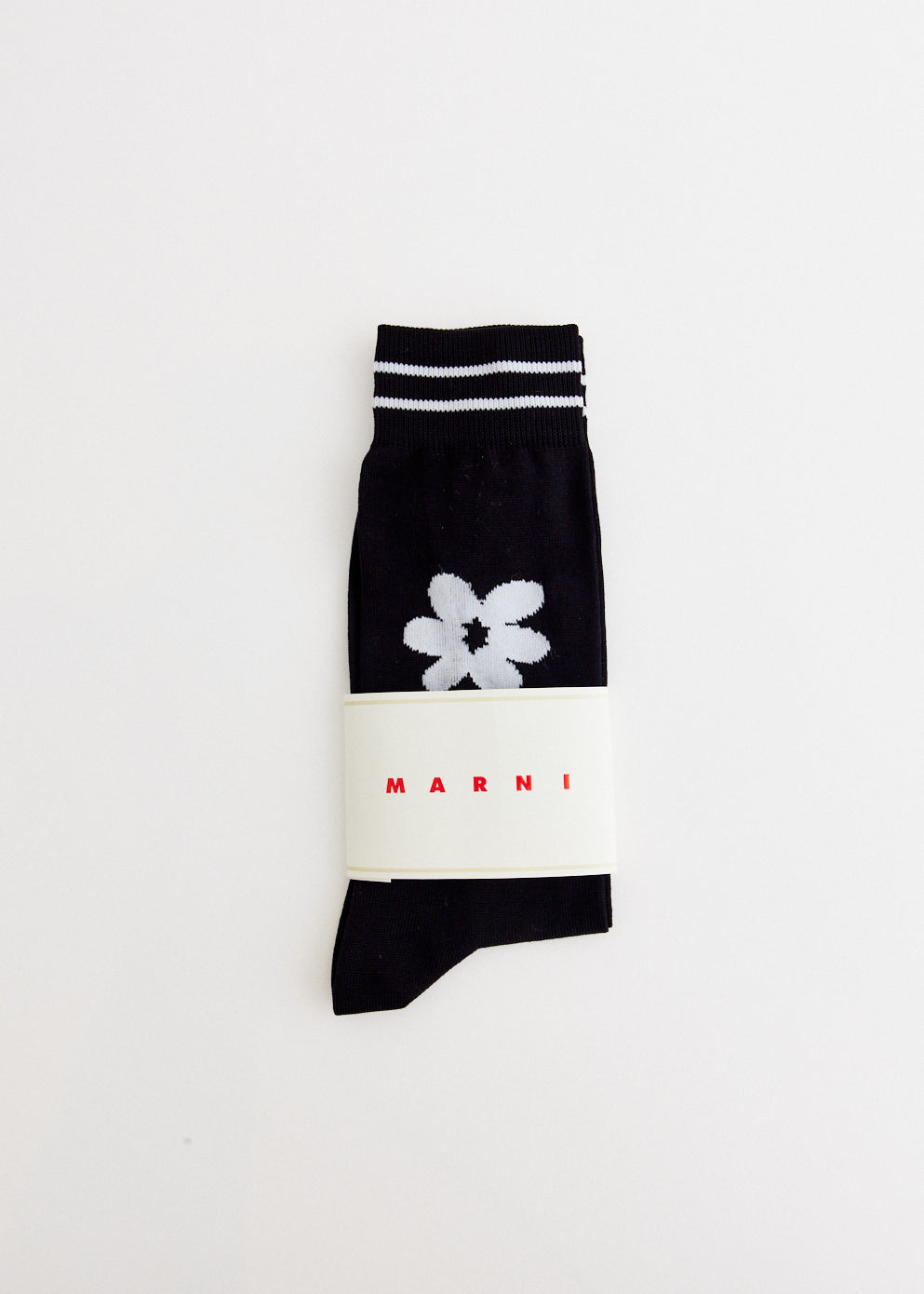 Flower Intarsia Socks