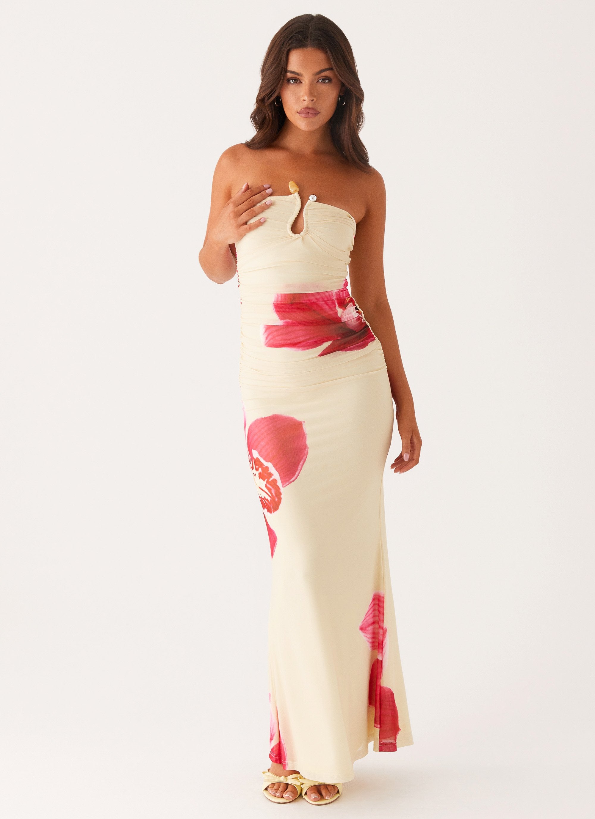 Rudy Maxi Dress - Orchid Yellow