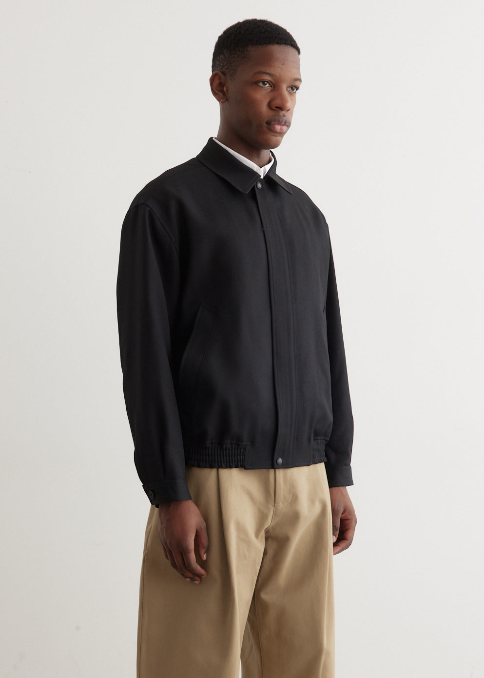 Wool Serge Blouson