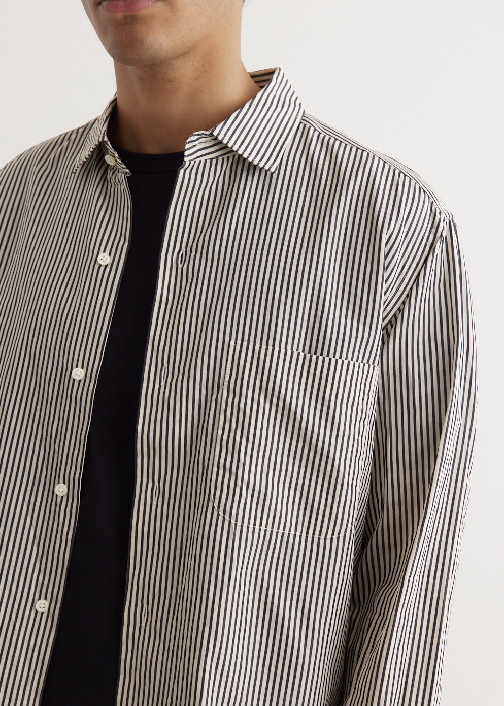 Semi Spread Collar Shirt