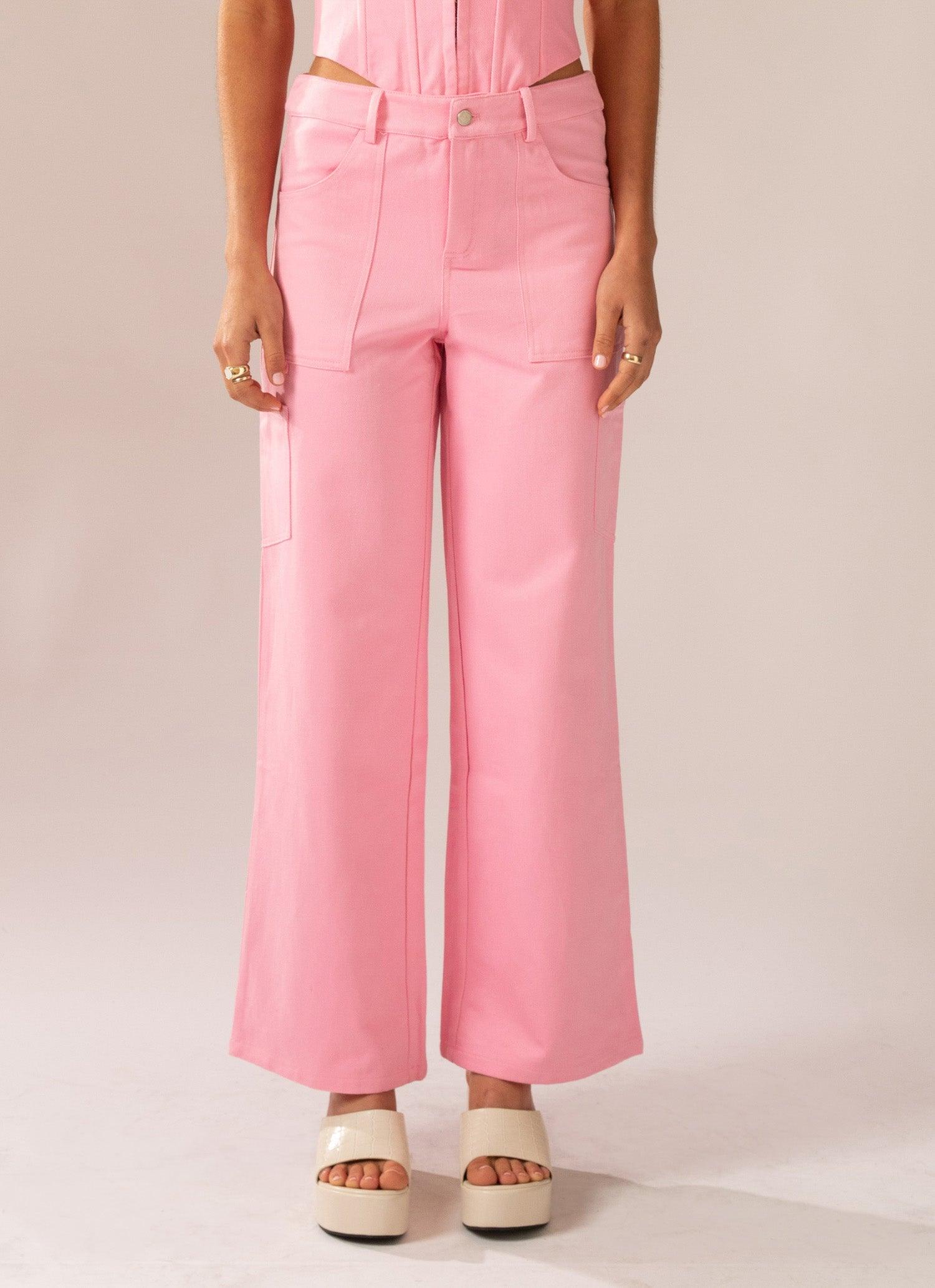 Arya Low Rise Pants - Blossom