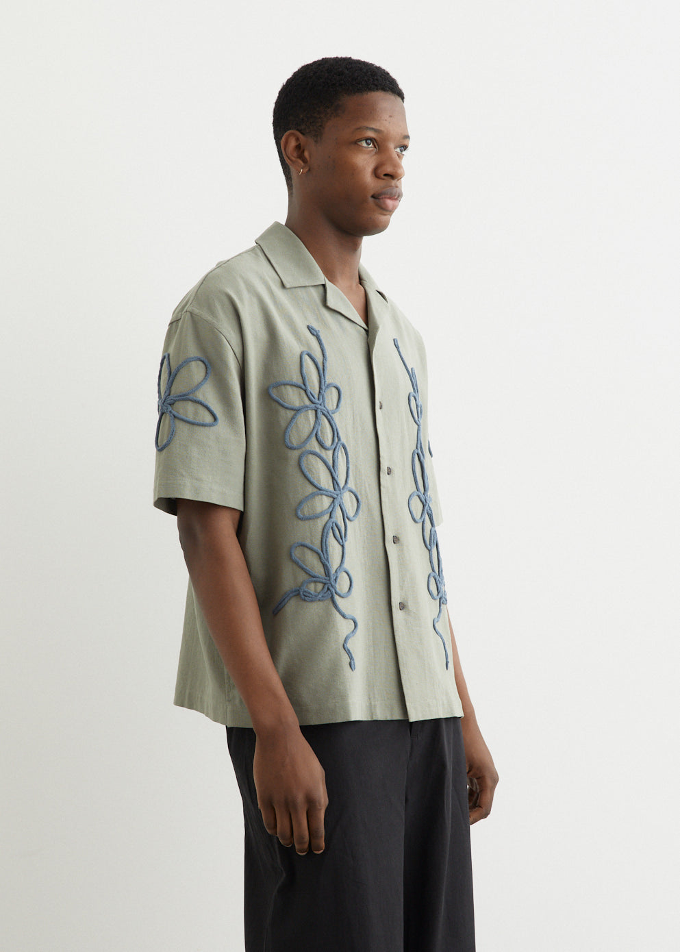 Aster Boxy Camp Collar Shirt