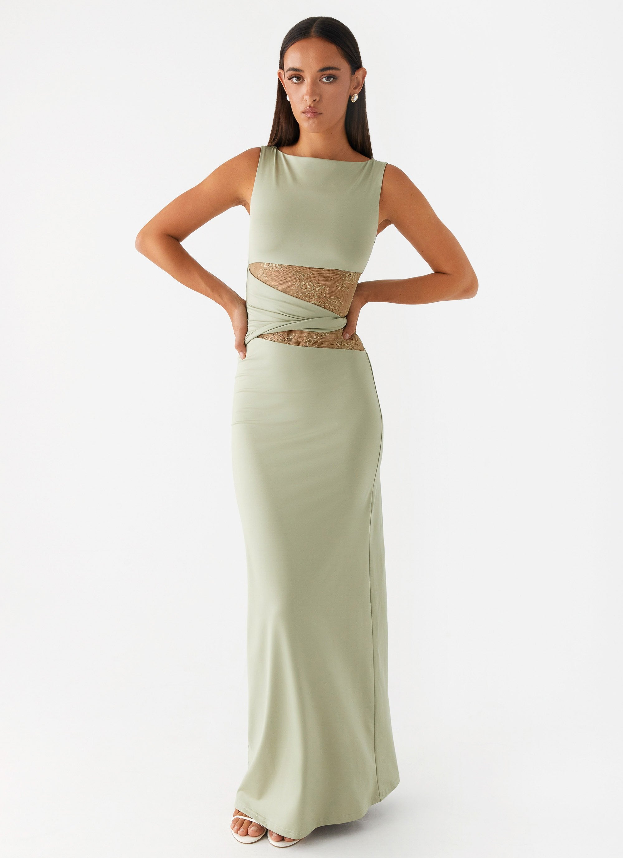 Karma Maxi Dress - Sage