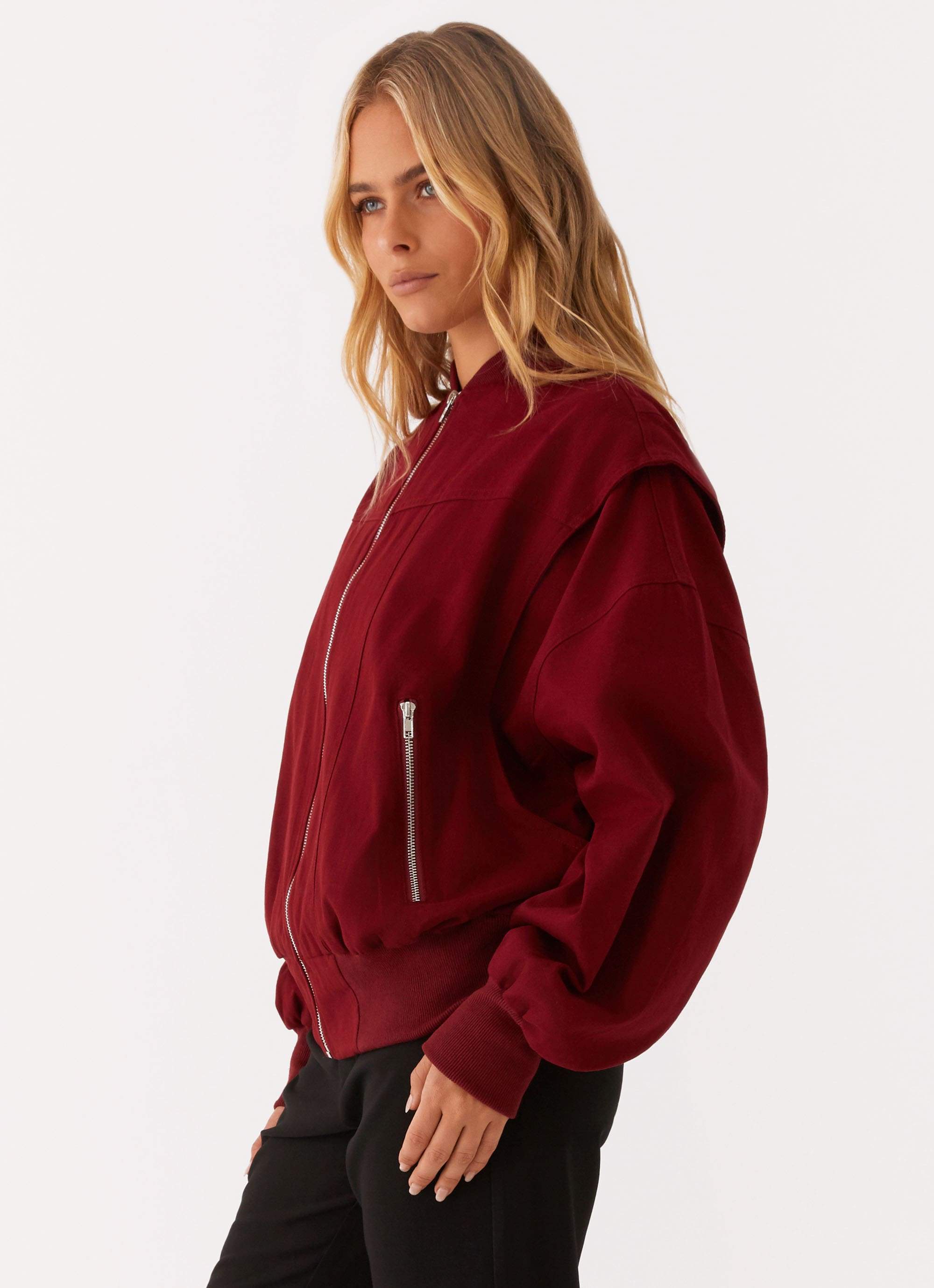 Alabama Bomber Jacket - Red