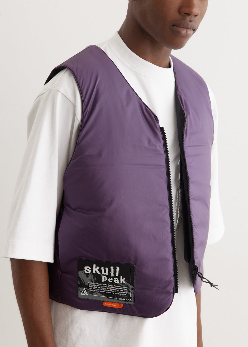 ACG Primaloft Skull Peak Reversible Vest