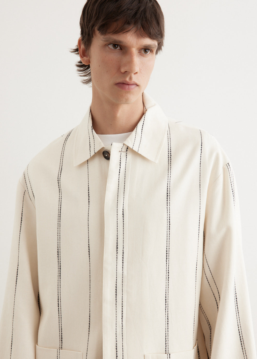 Woven Stripe Resort Jacket