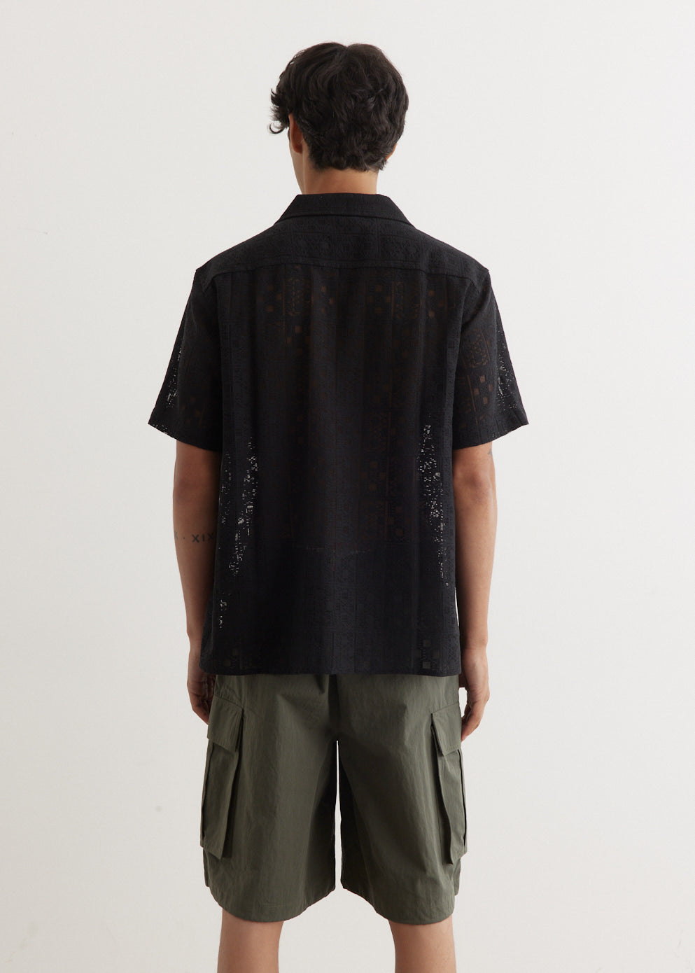 Shard Short Sleeve Camp Collar Shirt