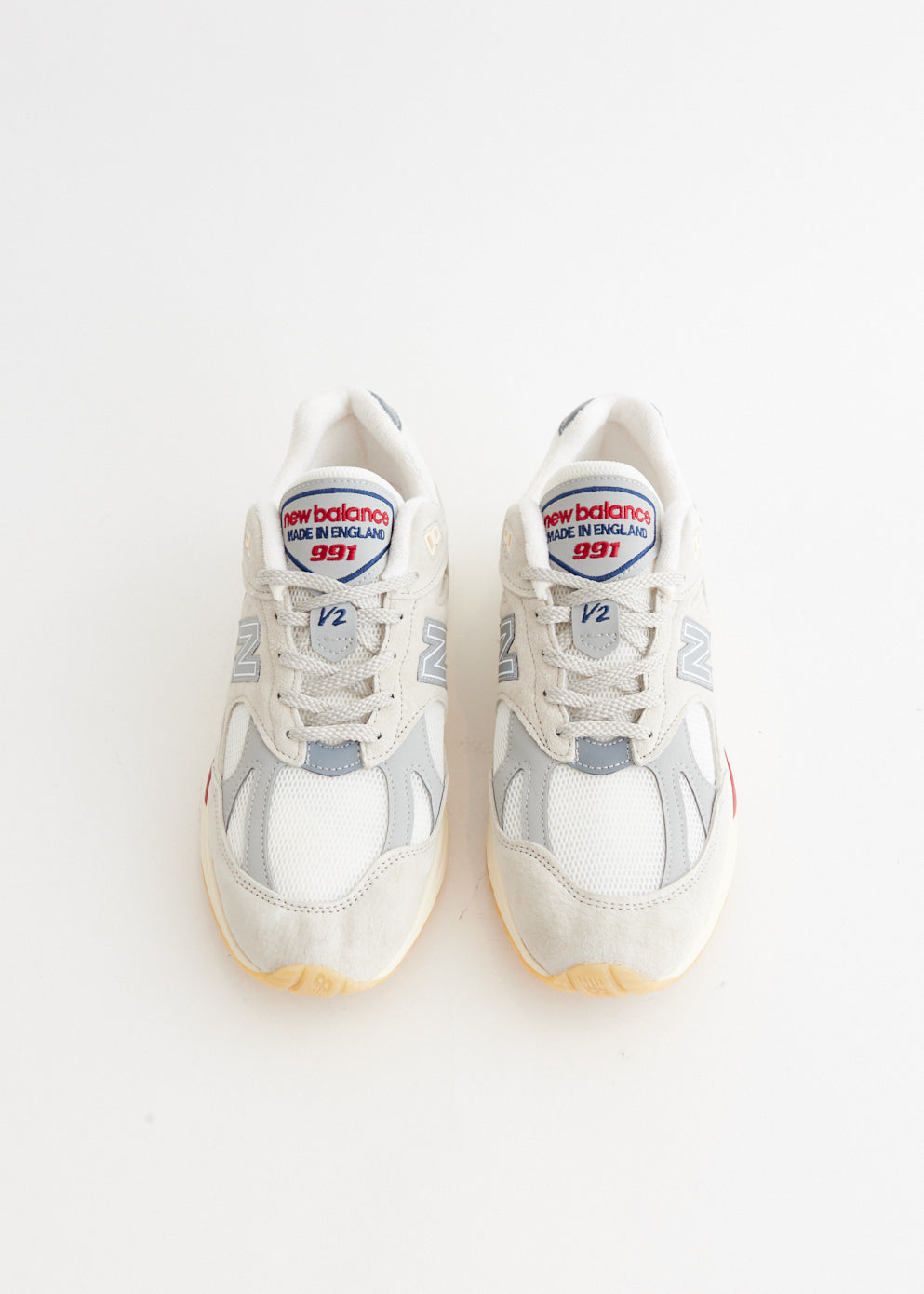 MADE in UK 991v2 'Off White' Sneakers