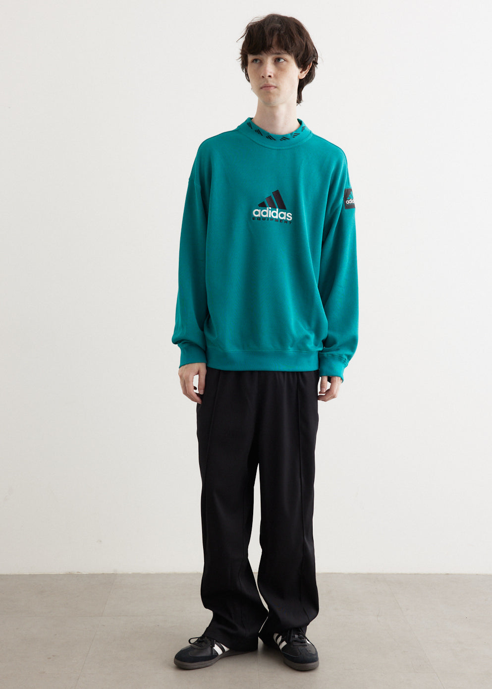 Equipment Reflective Crewneck Sweatshirt