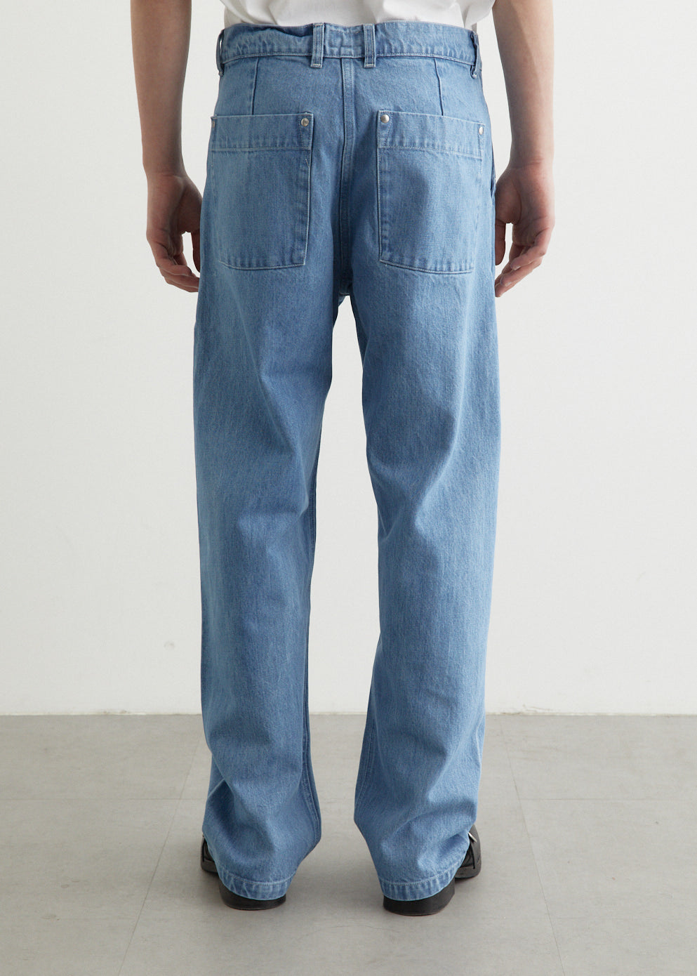 5 Pocket Denim Indigo Jeans