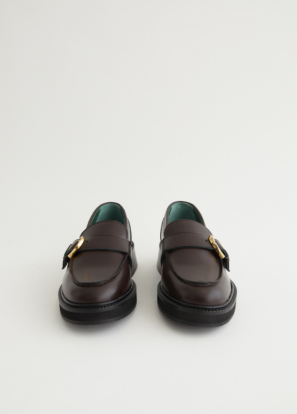 Heeled Townee Monk Loafers
