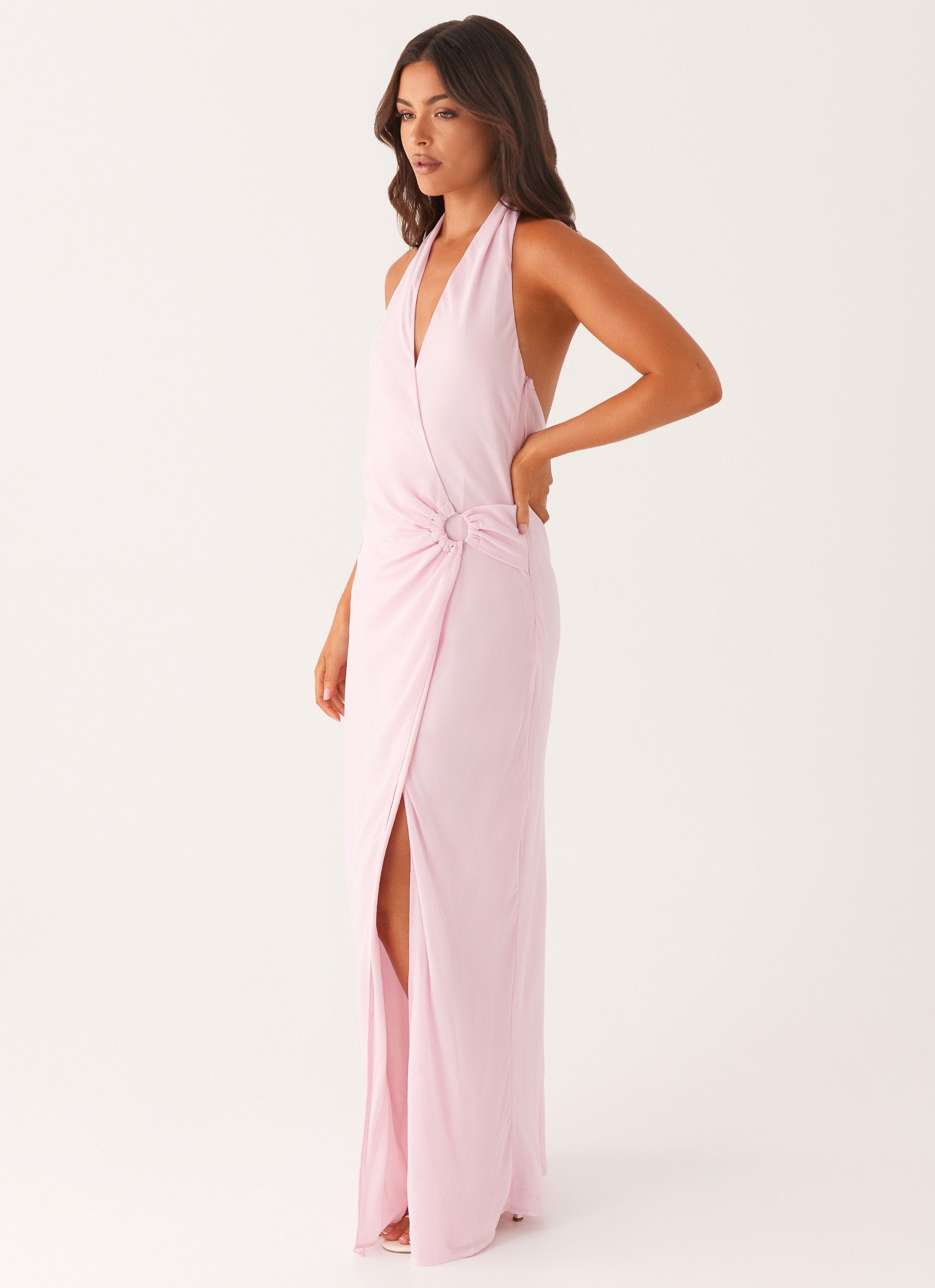 Somebody To You Maxi Dress - Pastel Pink